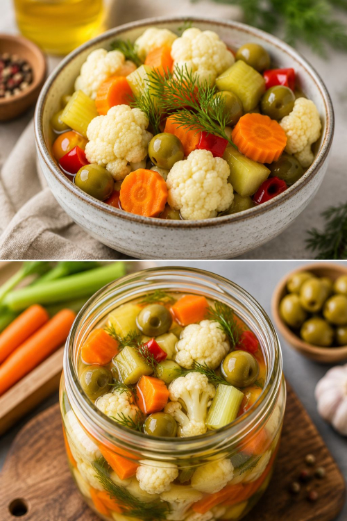 Traditional Naturally Fermented Vegetable Pickles (Vinegar-Free) ترشی سبزیجات تخمیری سنتی (بدون سرکه)